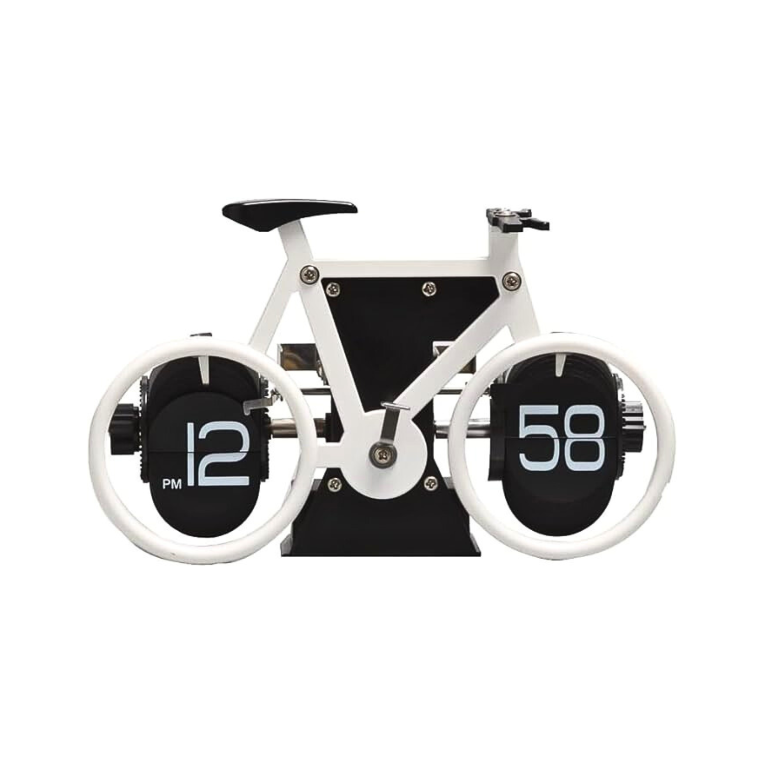 Reloj Digital Escritorio Hogar Oficina - Diseño De Bicicleta-3