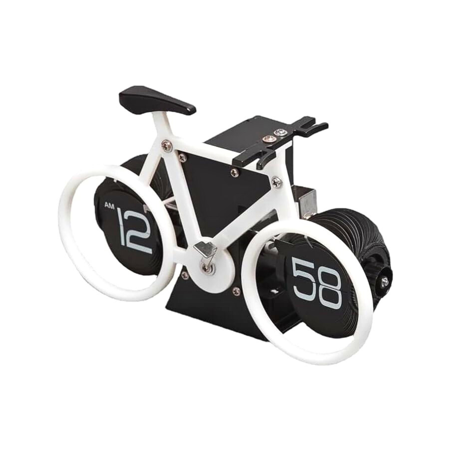 Reloj Digital Escritorio Hogar Oficina - Diseño De Bicicleta-6