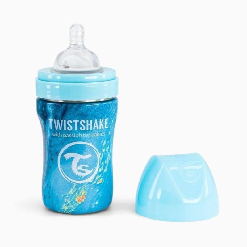 Mamadera de Acero Anti-Cólico 260ml Twistshake-0