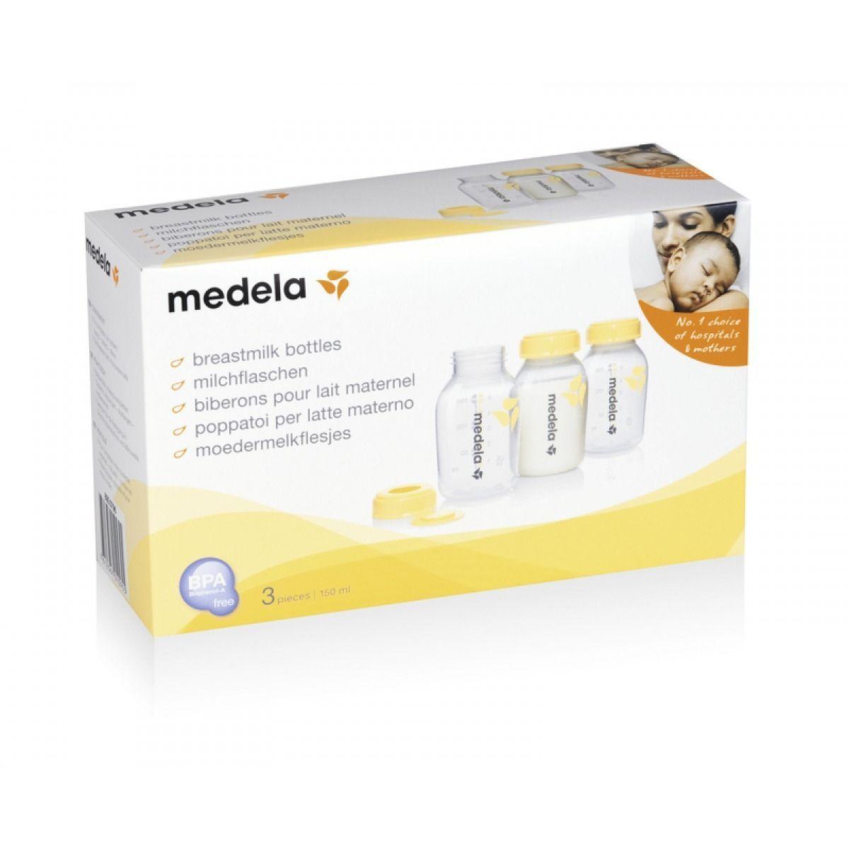 Set de 3 botellas 150 ml Medela-1