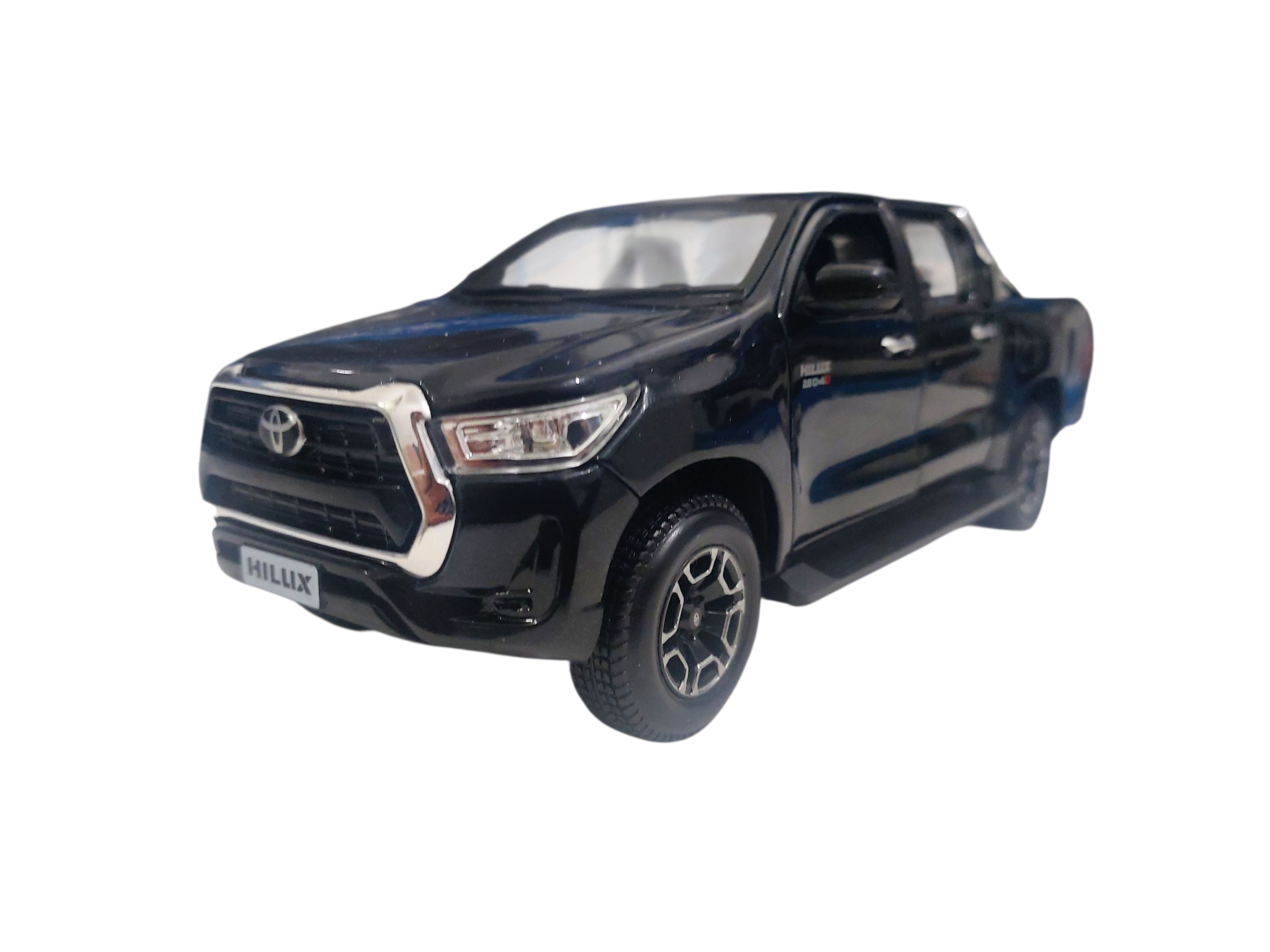 Toyota Hilux Pick up Negro a escala 1 27-2