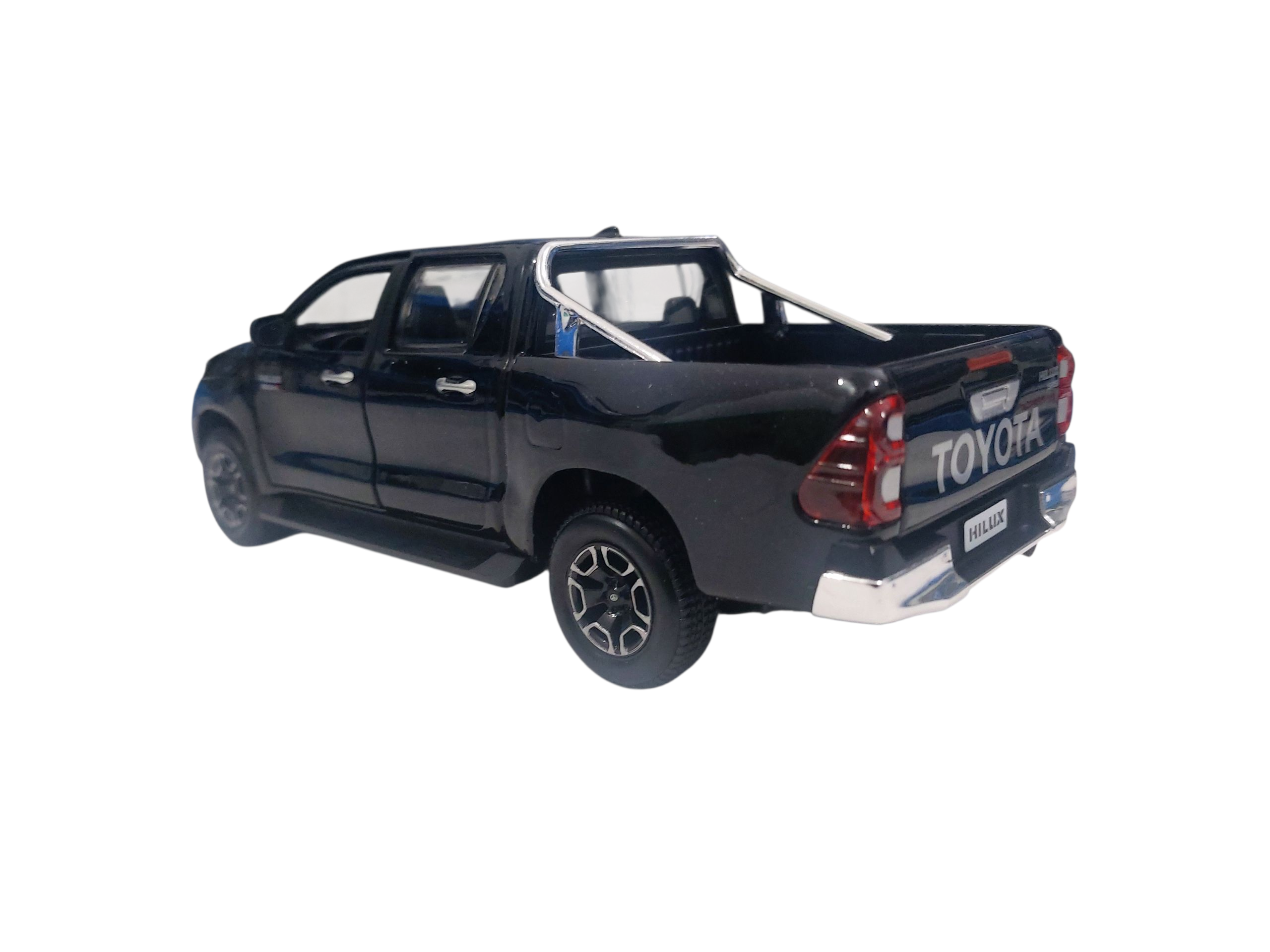 Toyota Hilux Pick up Negro a escala 1 27-4