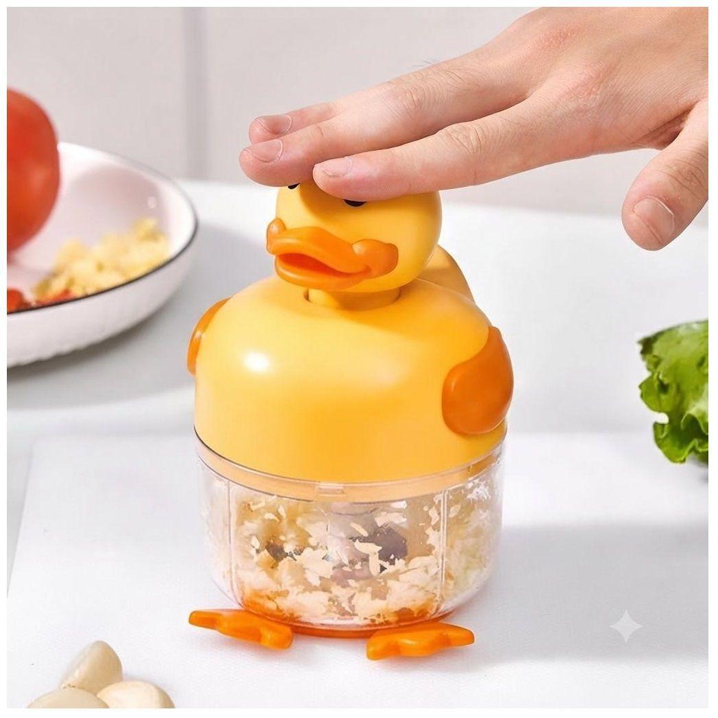 Mini Cortador De Verduras Prensado A Mano Picador De Patito-2