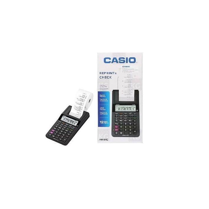 Calculadora 12 Dígitos Con Impresora Casio HR-8RC-2