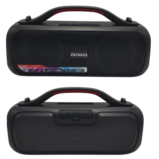 Parlante Aiwa AWS-200BT Bluetooth 30 W Luz RGB 4 Hrs-3