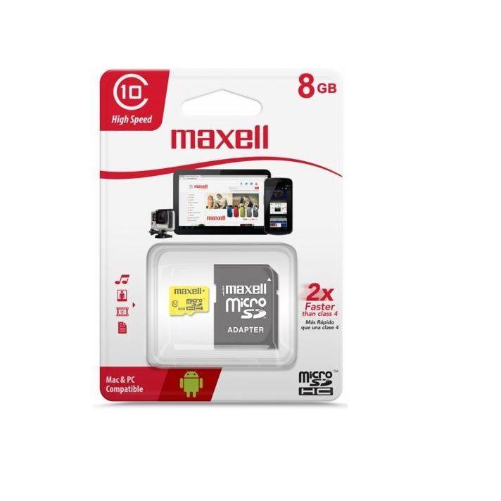 Tarjeta De Memoria 8 Gb Micro SD Con Adaptador SD-3