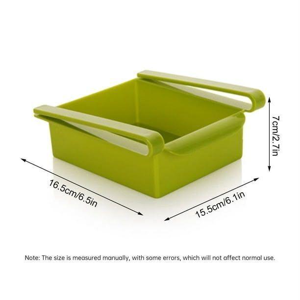 Pack de 2 Cajas De Almacenamiento Extraíble Para Refrigerador-5