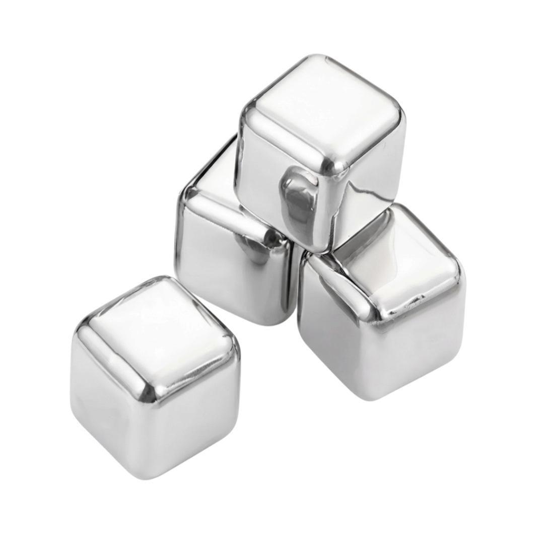 Cubitos De Hielo Reutilizables De Acero Inoxidable 304-2