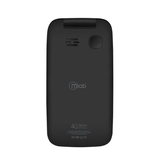 Teléfono Senior 4G Almeja Negro Mlad Incluye SIM Card-2