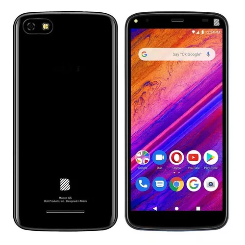 Celular BLU G5 Plus De 32GB Color Negro Incluye Chip-1
