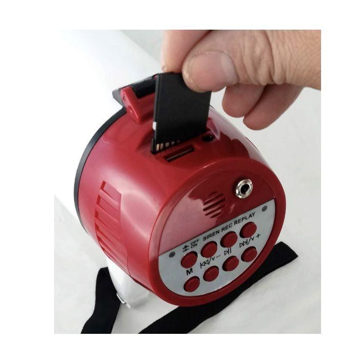 Megáfono Recargable 25W Con Micrófono Microlab MG-7292-2