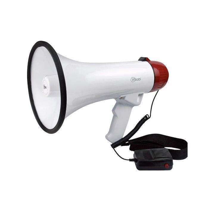 Megáfono Recargable 25W Con Micrófono Microlab MG-7292-4