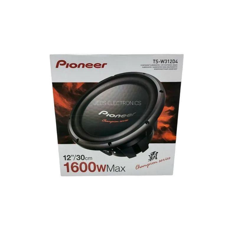 Subwoofer De Auto Pioneer 1600W TS-W312D4-1