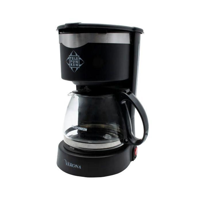 Cafetera De Goteo Eléctrica Telefunken Verona 0.6 Litros-2
