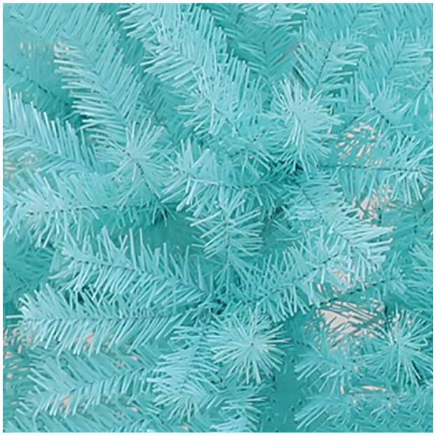 Árbol De Navidad 1.80 CM Color Celeste Decoración Navideña Año Nuevo-3