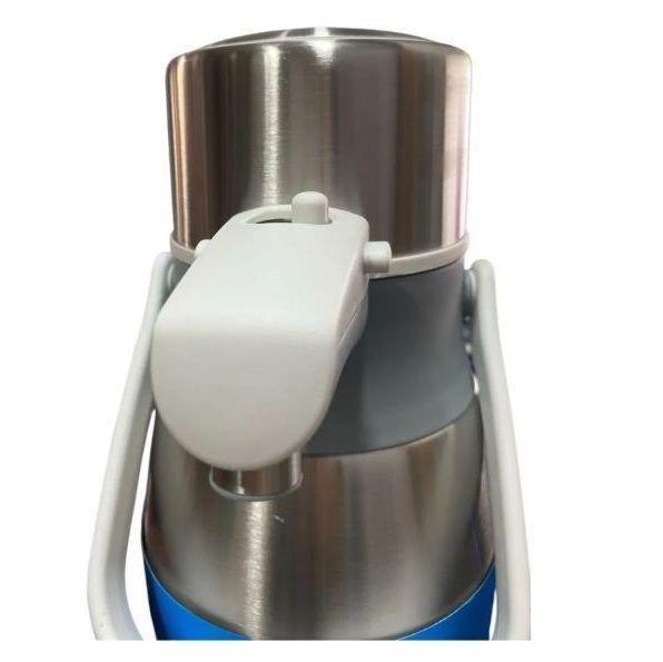 Termo Sifón 3.0 Litros Acero Inoxidable Anymate Plateado-2