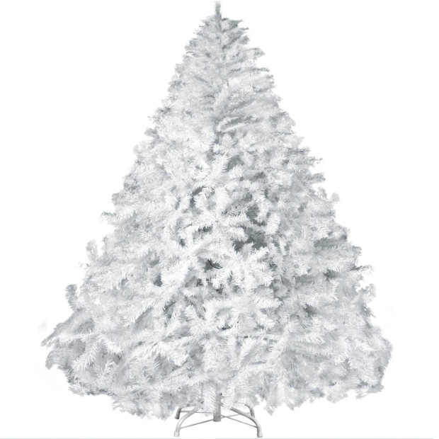 Árbol De Navidad Blanco 2.10 CM Artificial Decoración-0