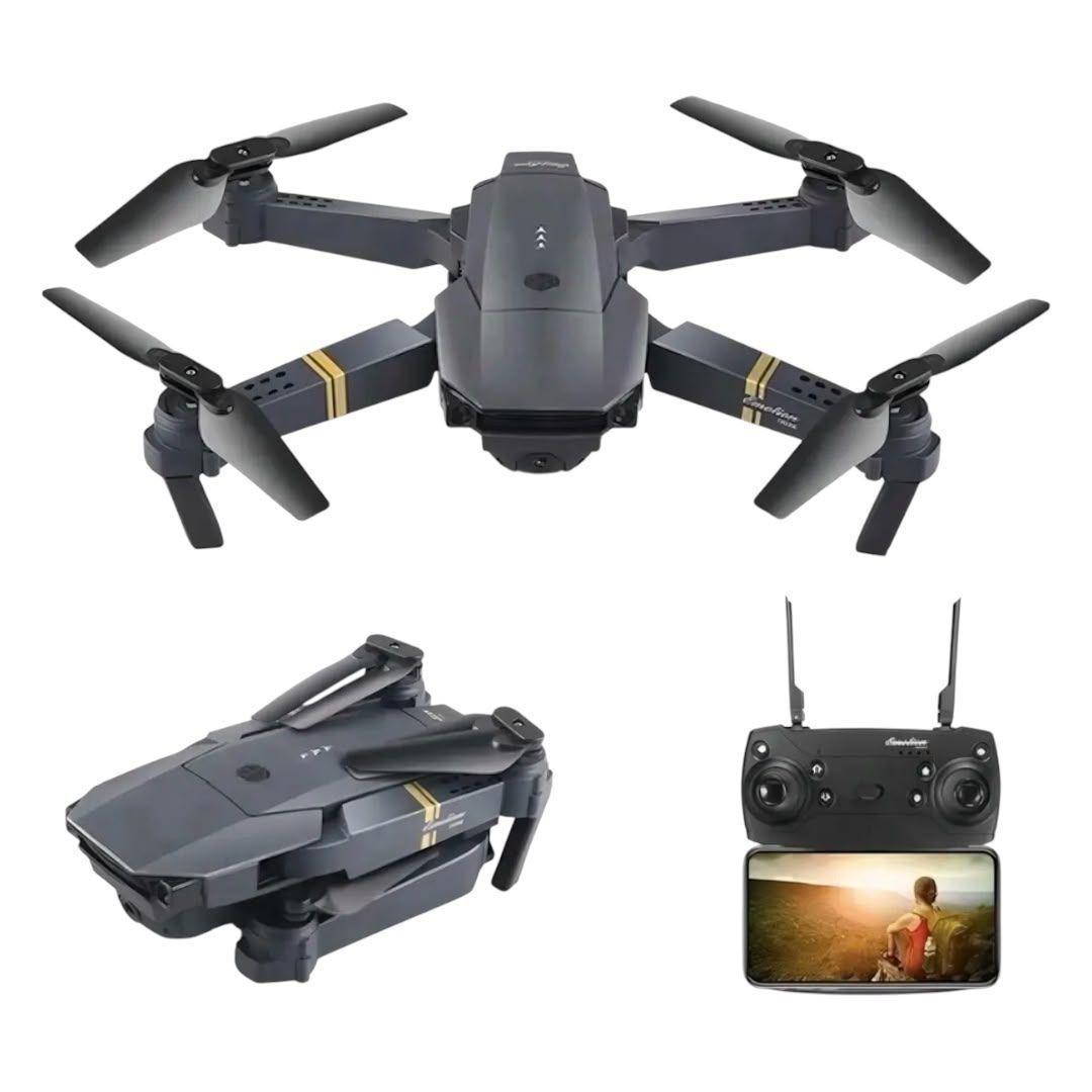 Dron Plegable con Cámara HD y Control Remoto Recargable USB 998-5