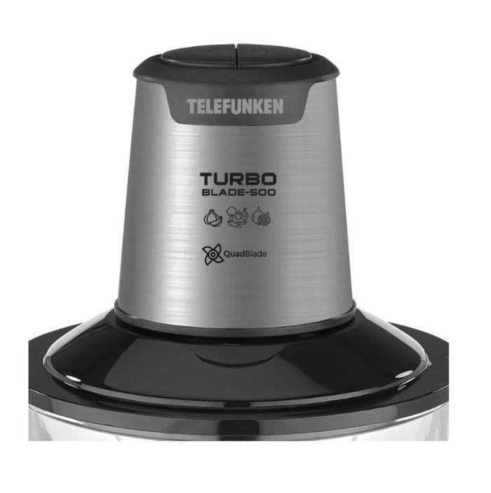 Procesadora Picadora Telefunken Turbo Blade 600w 1.5 Lt.-3