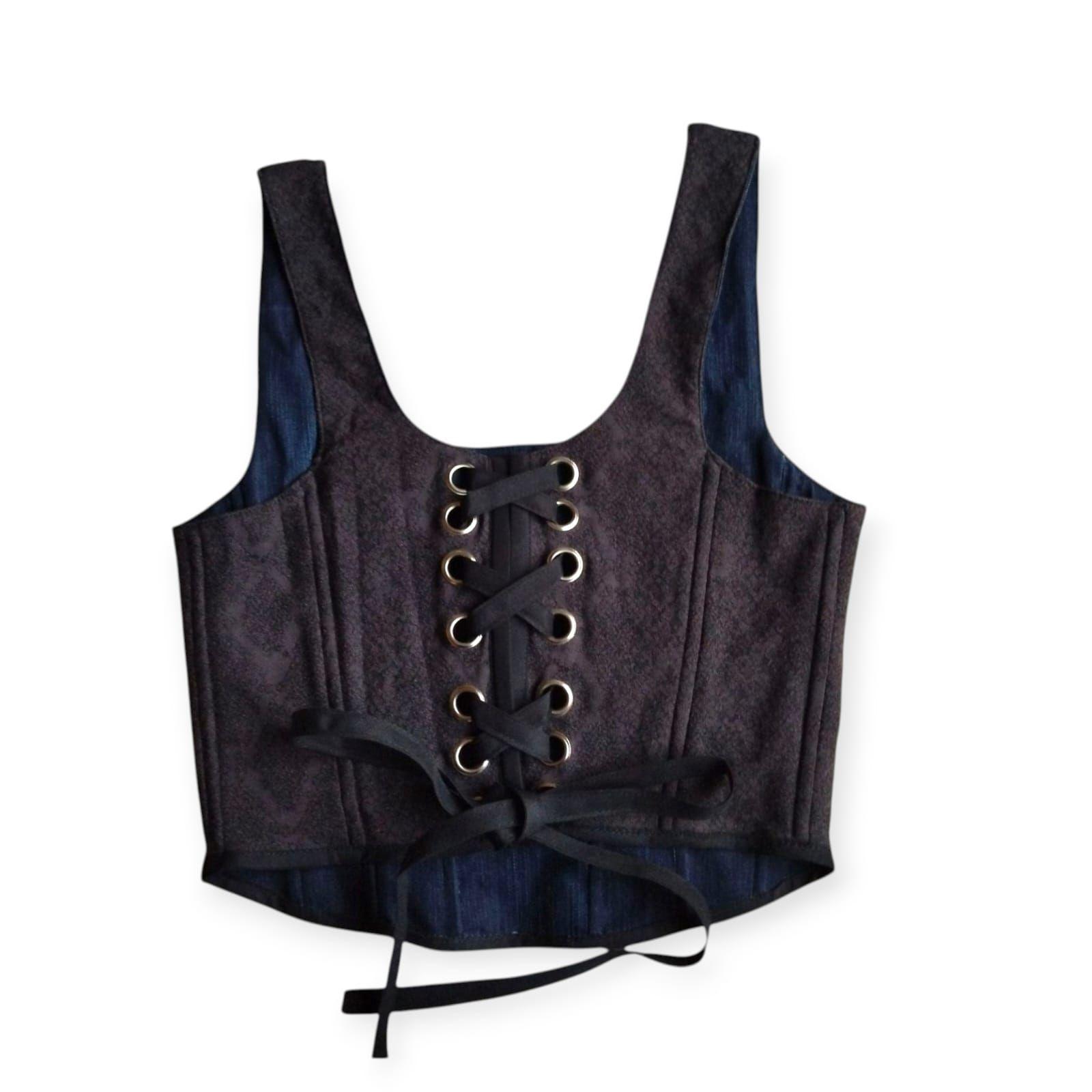 Corset gris-1