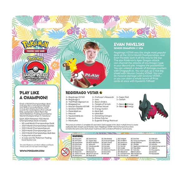 TCG Pokémon Mazo Campeonato Mundial Honolulu 2024 INGLES-5