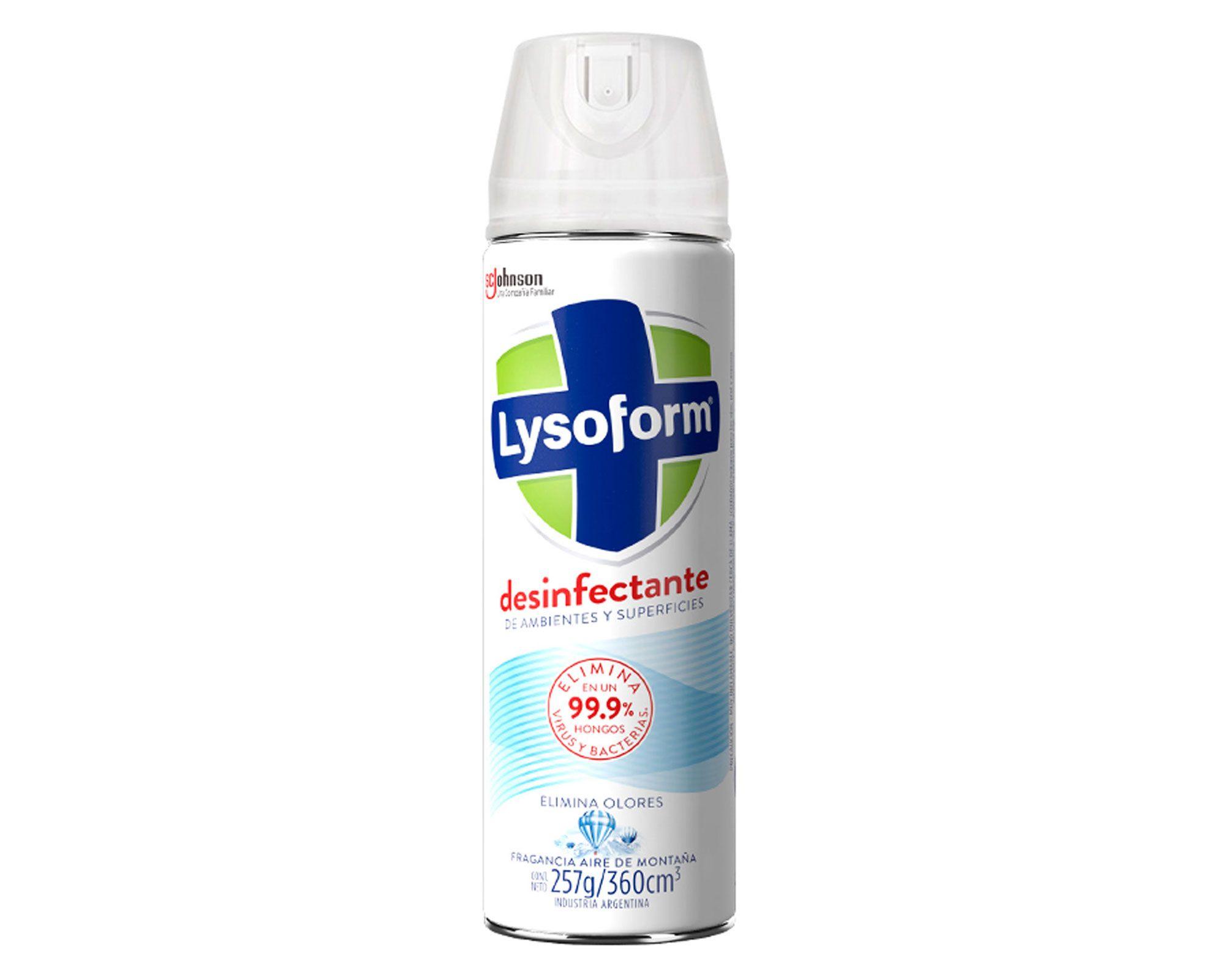 Desinfectante ambientes superficies aire montaña x360cm3 Lysoform-0