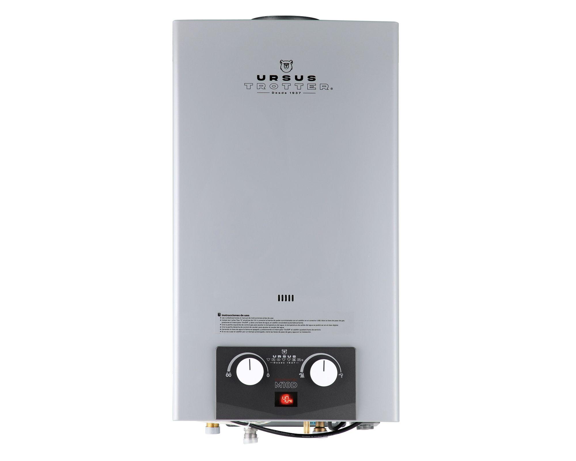 Calefont KOMFORTEK UT M10-D GL 10 lt tiro natural gas licuado-0