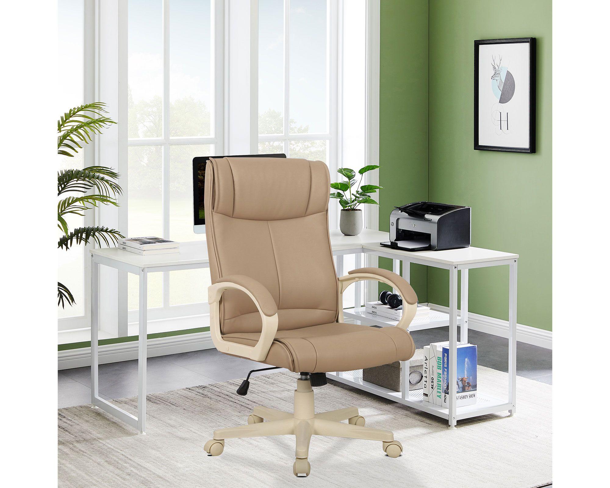 Sillón ejecutivo Michigan beige-4