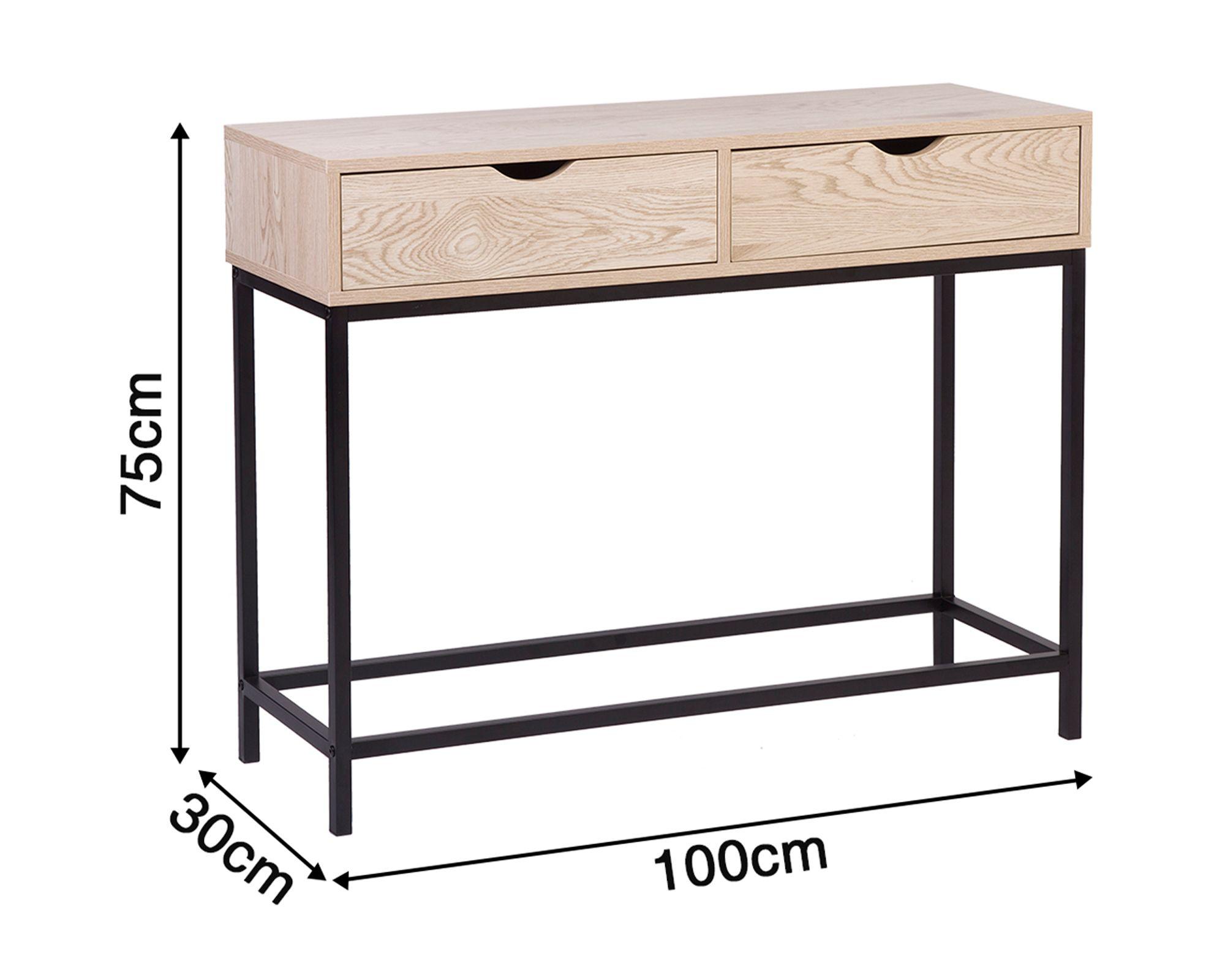Mesa arrimo Oregón 75x100x30 cm-6