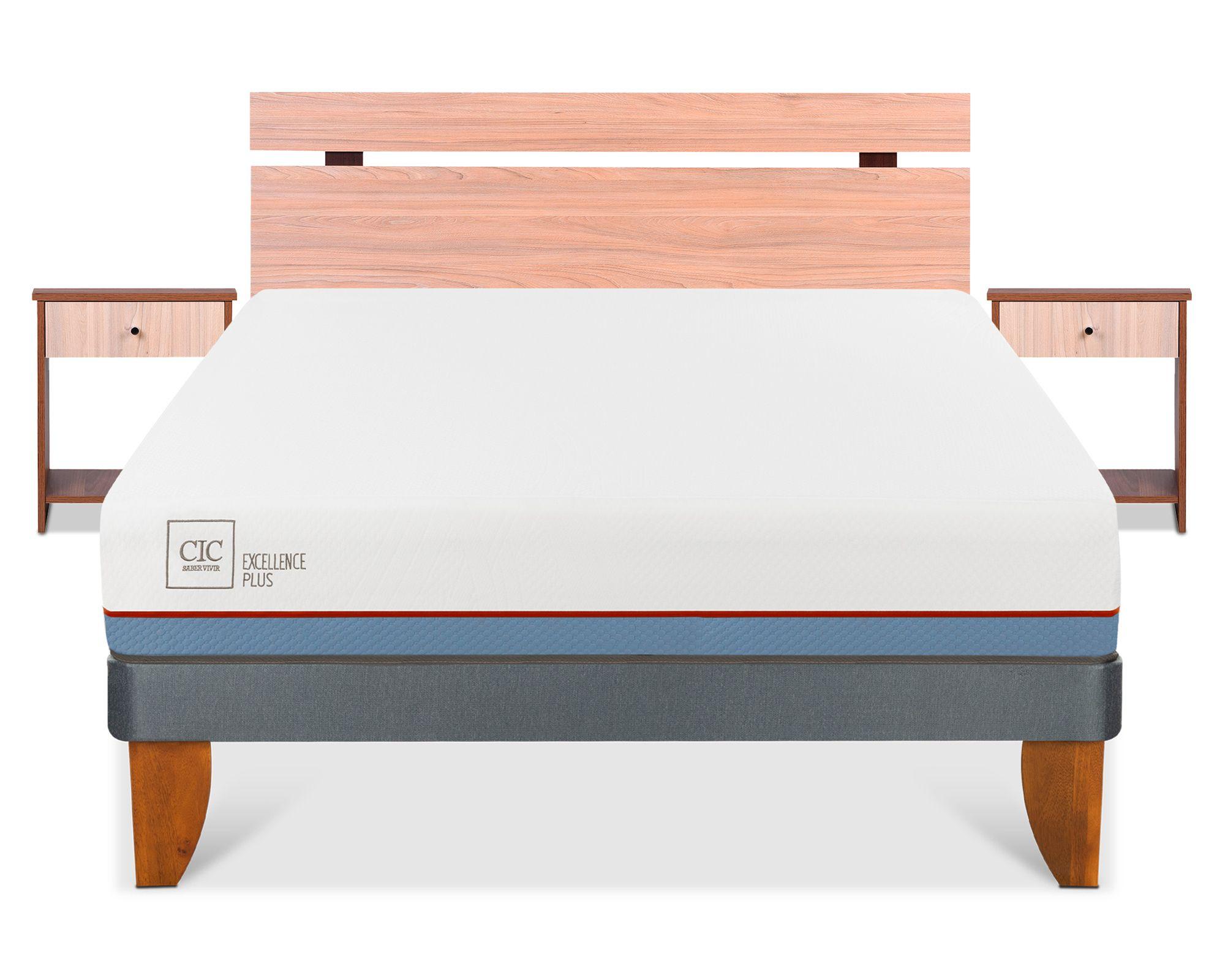 Cama europea 2 plazas Excellence plus + set Olmo Cic-0