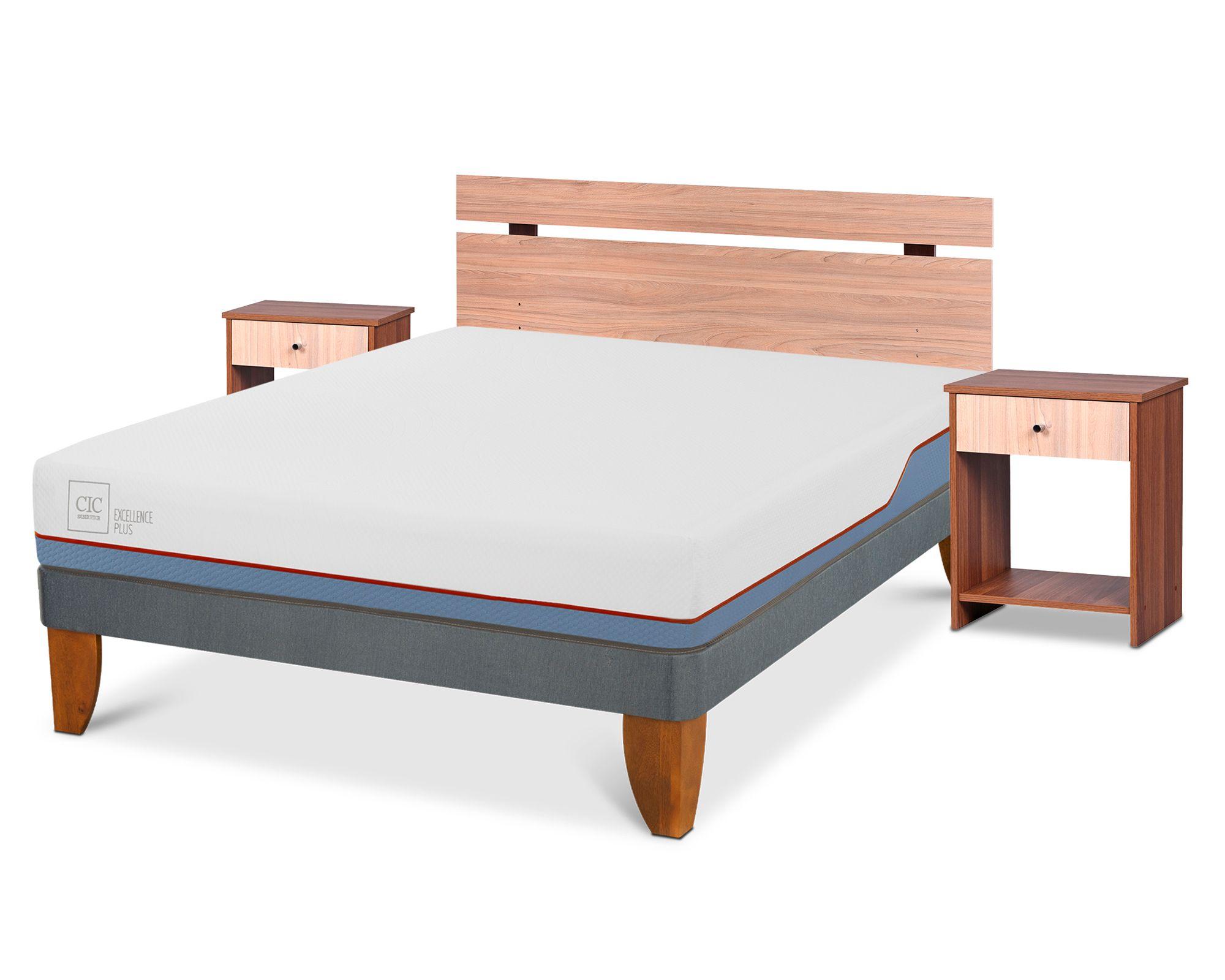 Cama europea 2 plazas Excellence plus + set Olmo Cic-1