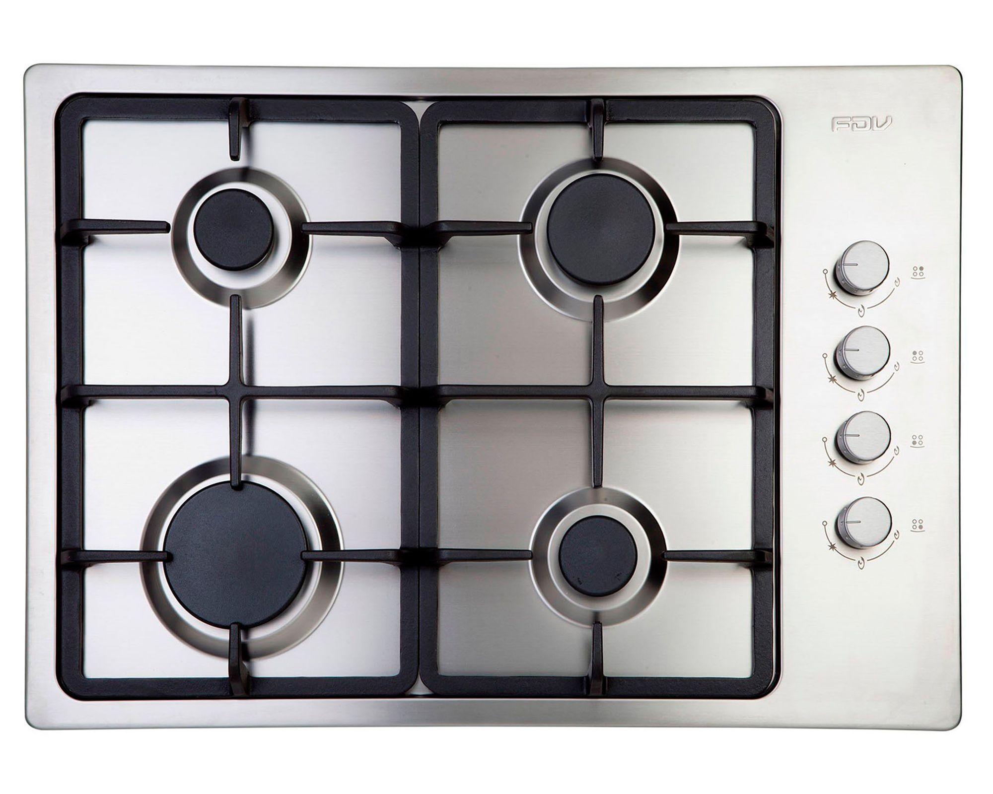 Encimera a gas 4 quemadores Design FDV-0