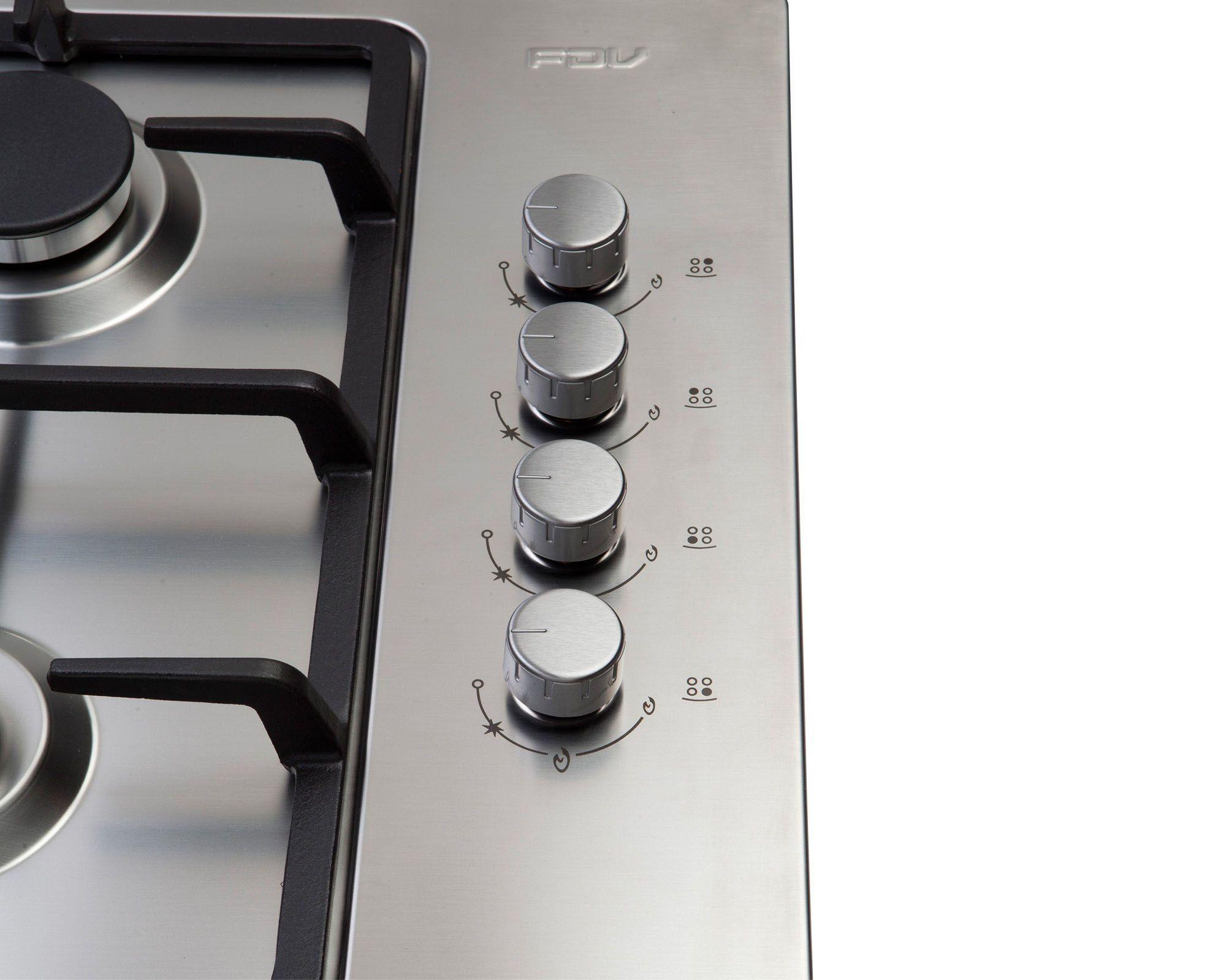 Encimera a gas 4 quemadores Design FDV-2