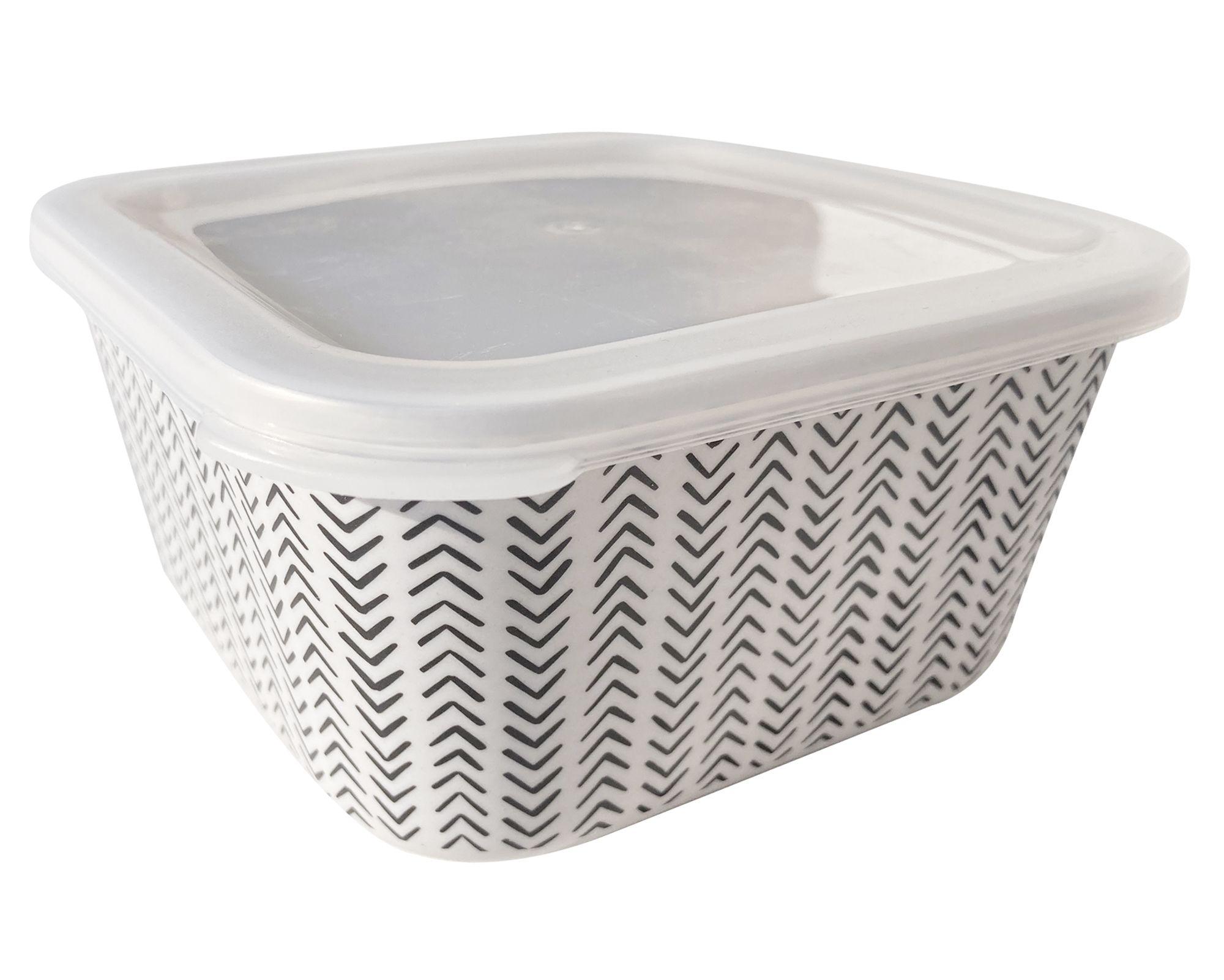 Contenedor Bio flechas blanco/negro 2 lt-0