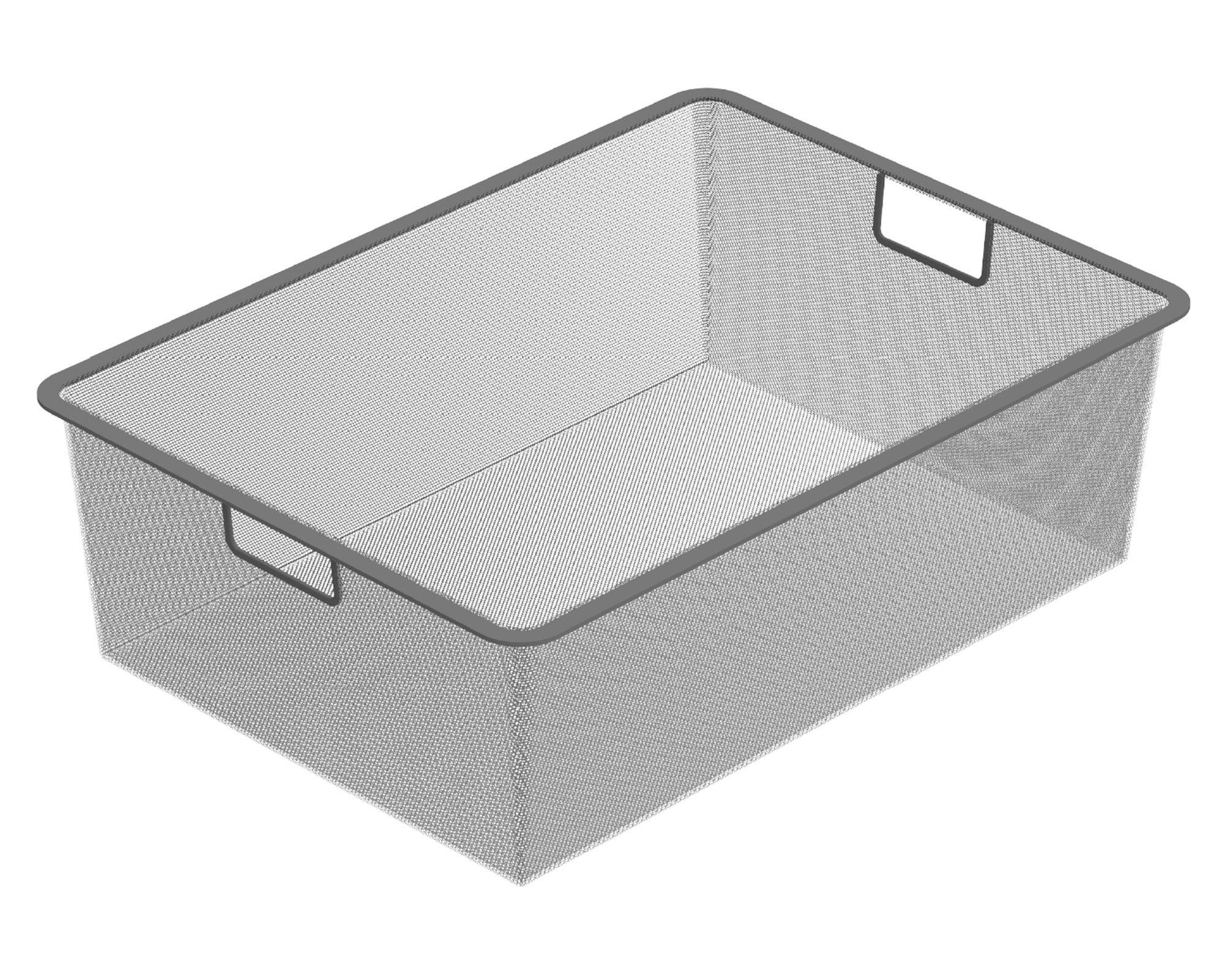 Canasto Malla grafito 18.5x59x42.7 cm-6