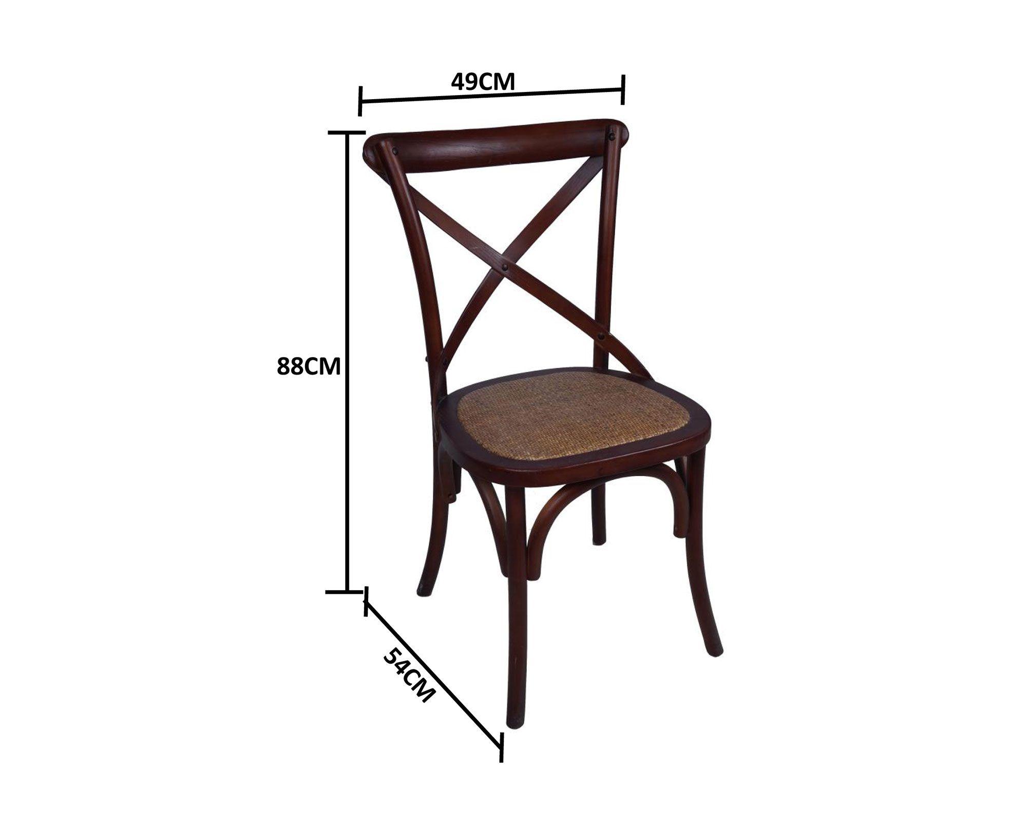 Silla Rustic 2.0 café 88x49x54 cm-3