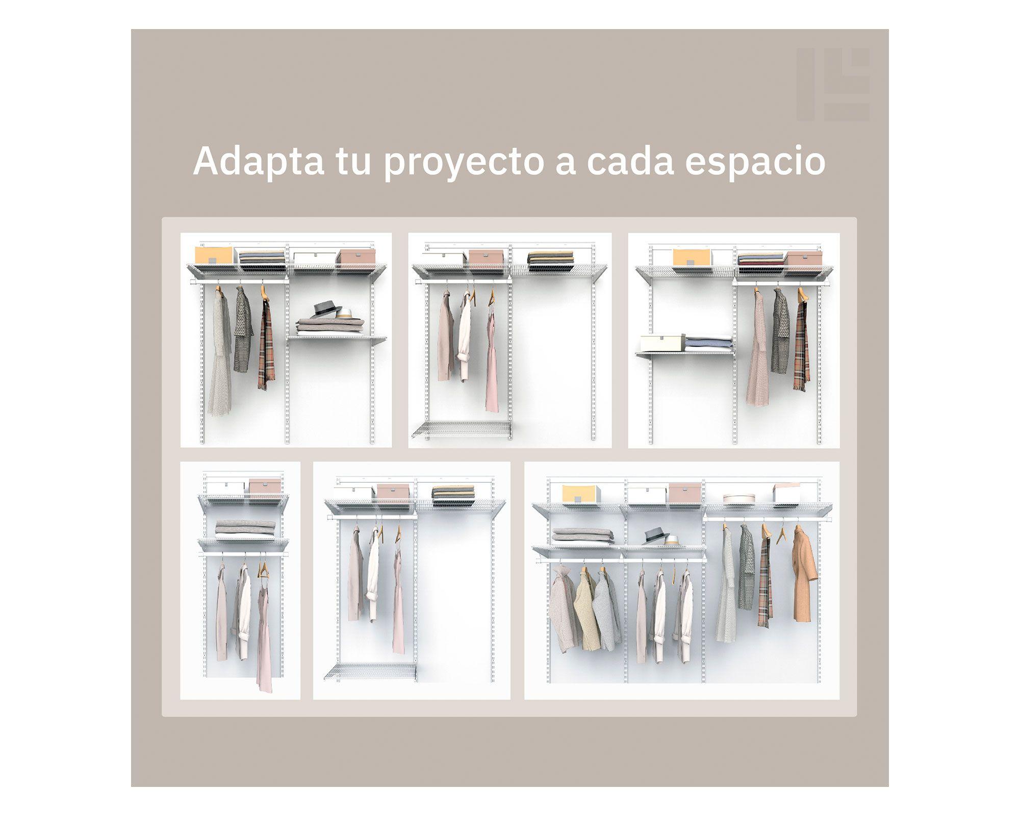 Kit sistema modular Simple blanco-1
