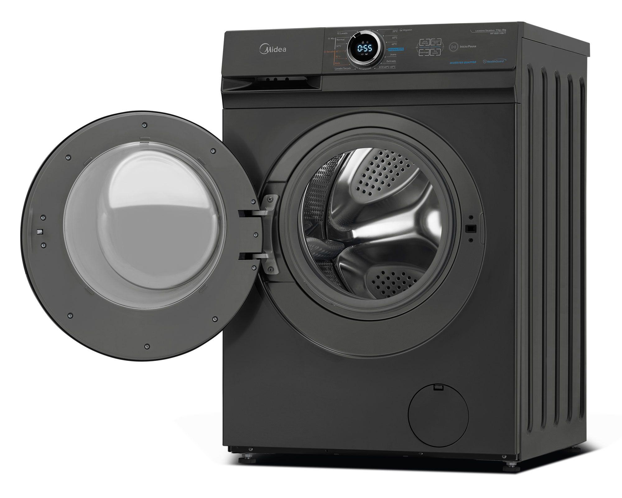Lavadora secadora 11/8 kg MF100D110B/T Midea-2