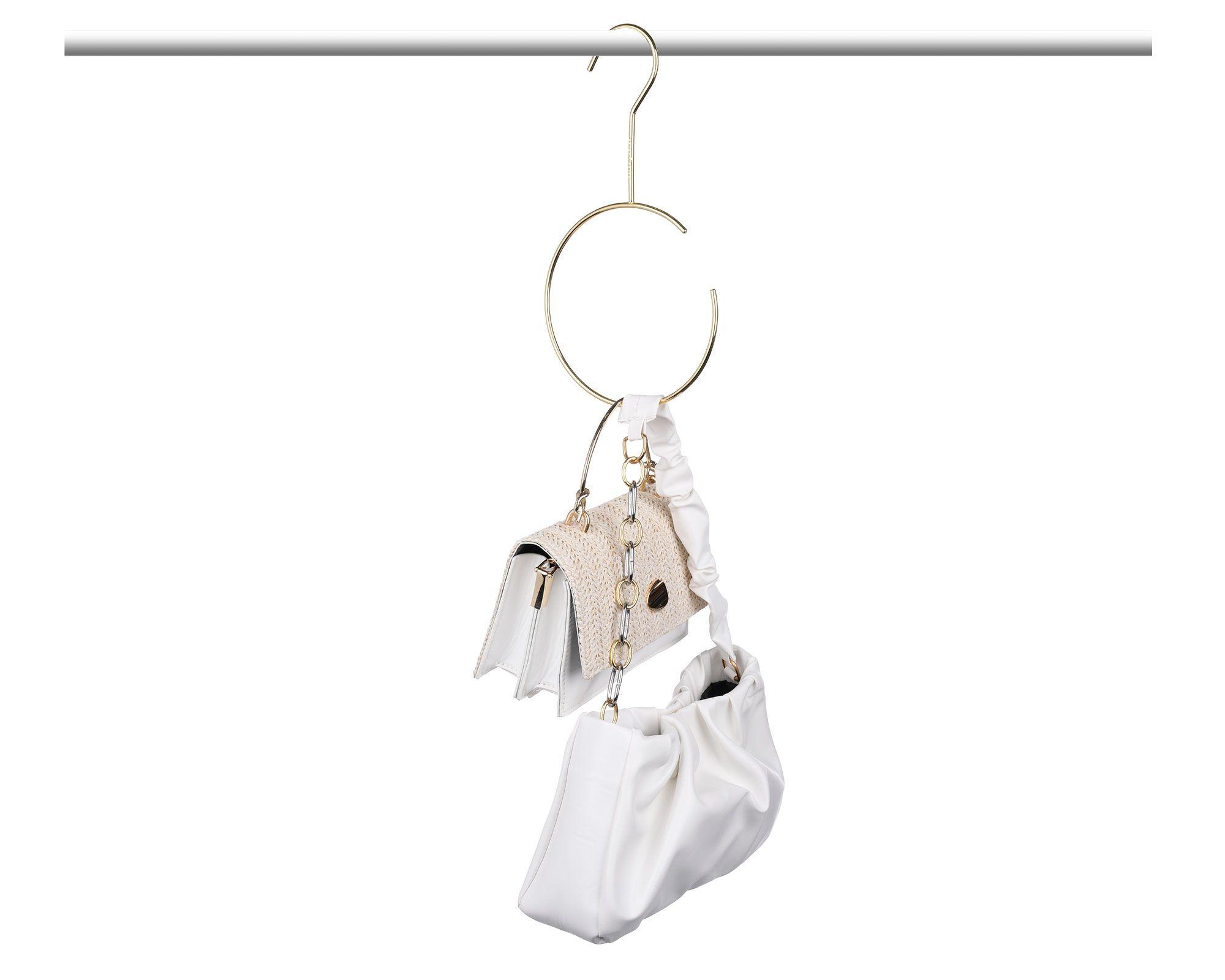 Colgador carteras dorado-2