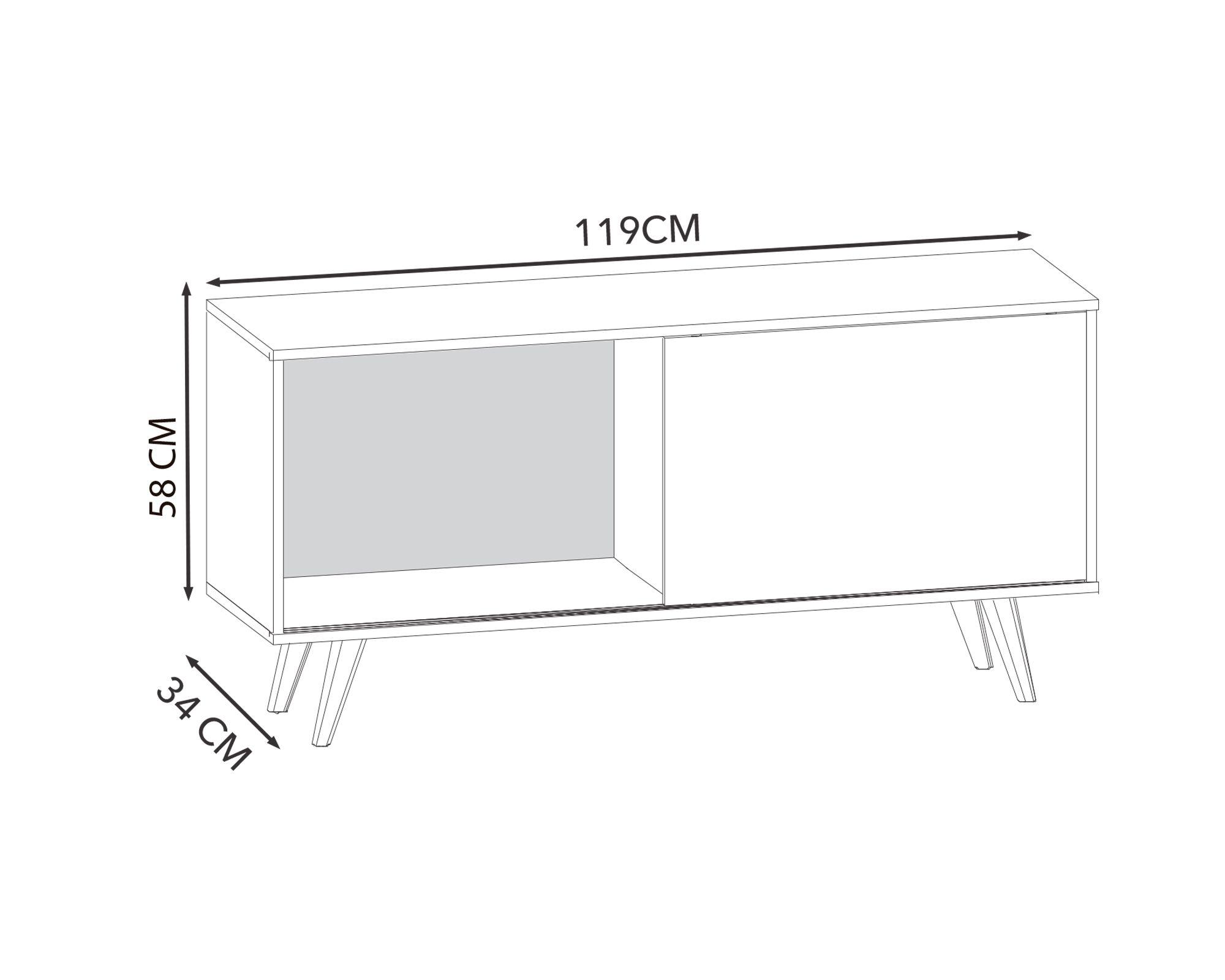 Rack TV 50'' Canelato-4
