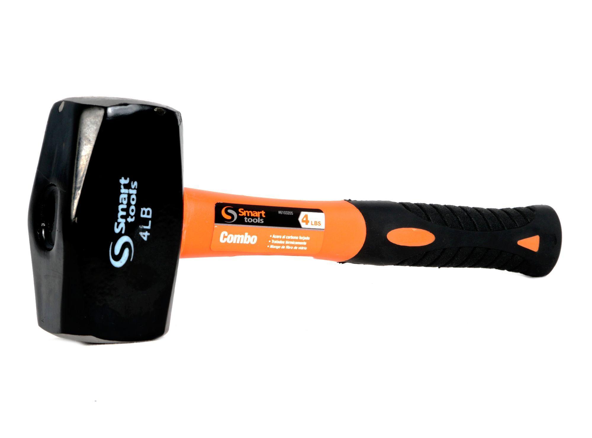 Combo acero Mango Fibra corto 4 lb-1