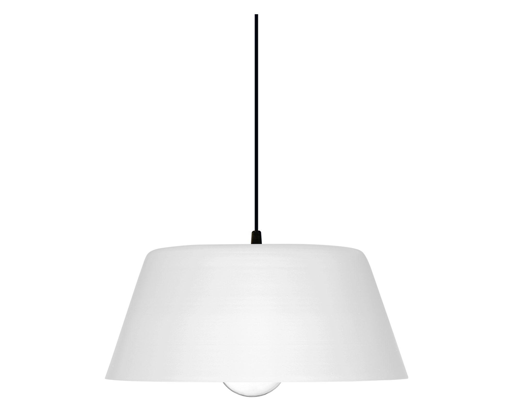 Lámpara colgar 1L E27 23 cm nórdico blanco Concept Lighting-1