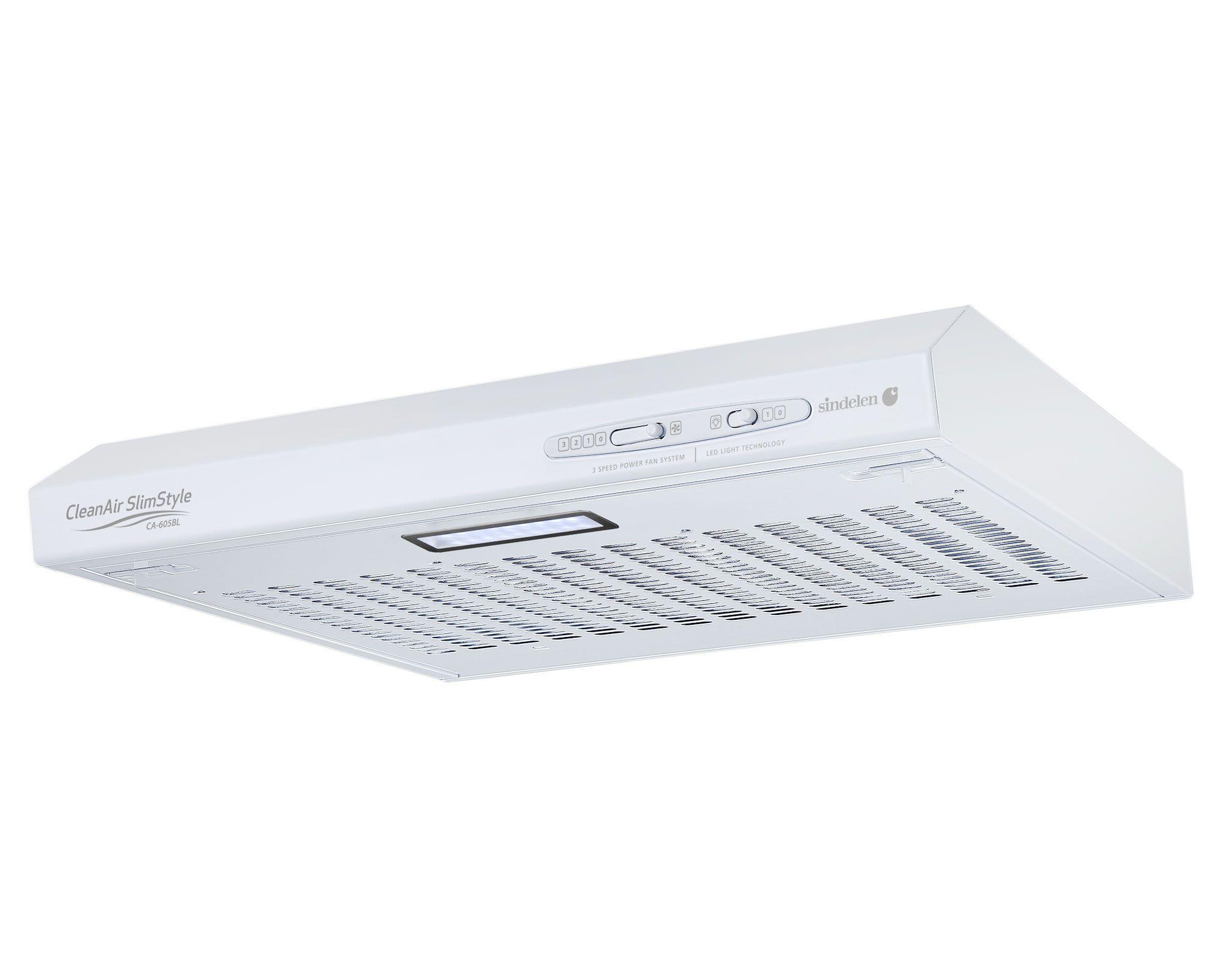 Campana mural 70W CA-605BL blanco Sindelen.-2