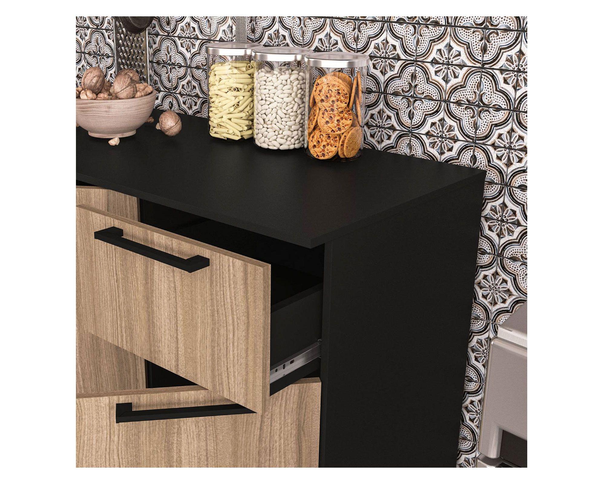 Kit Cocina 9 puertas 1 cajón Madri Rustic 183x232.4x44.8 cm-3
