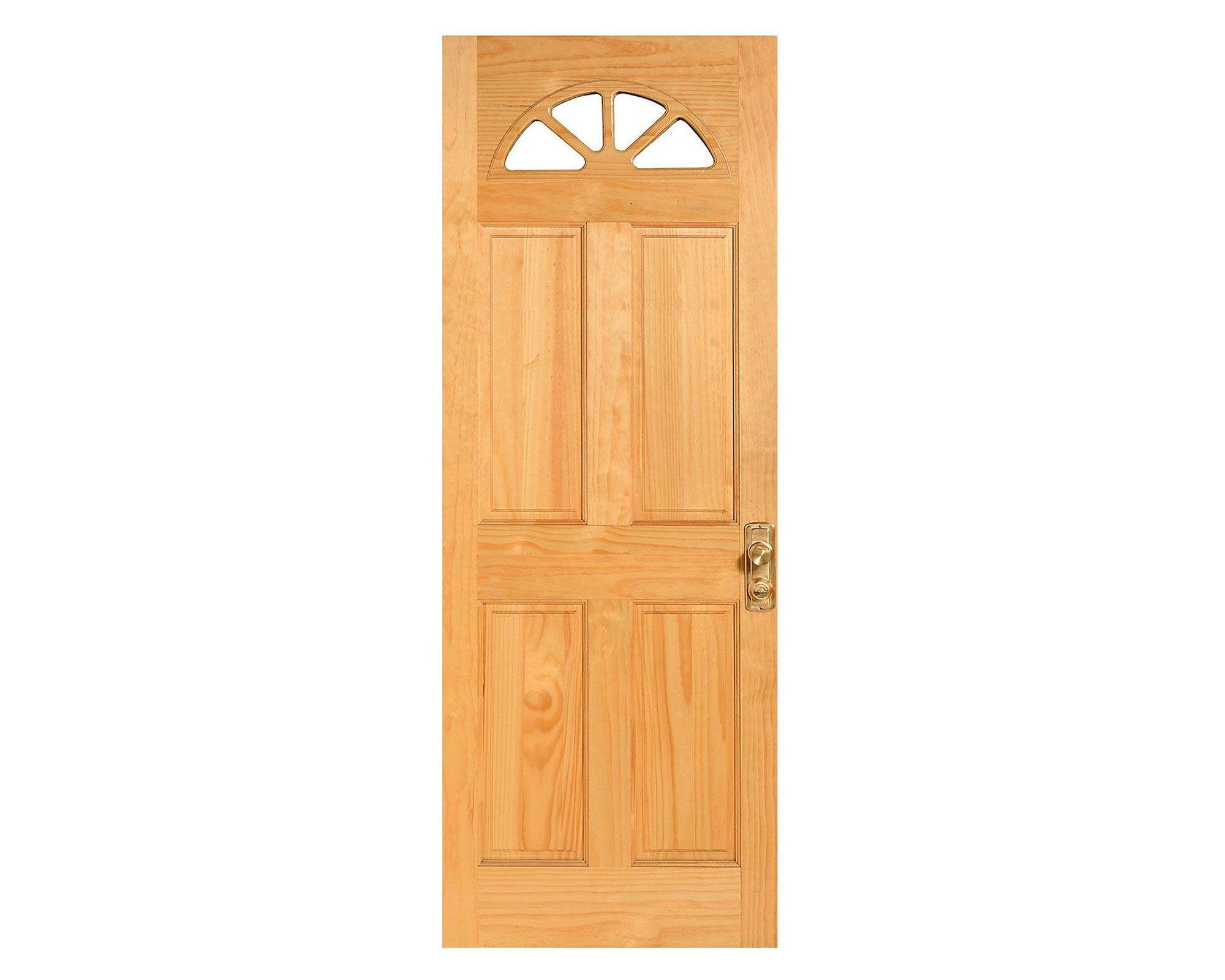 Puerta Pino Radiata Ibiza 4 Paneles 70x200 cm Moldupanel-1
