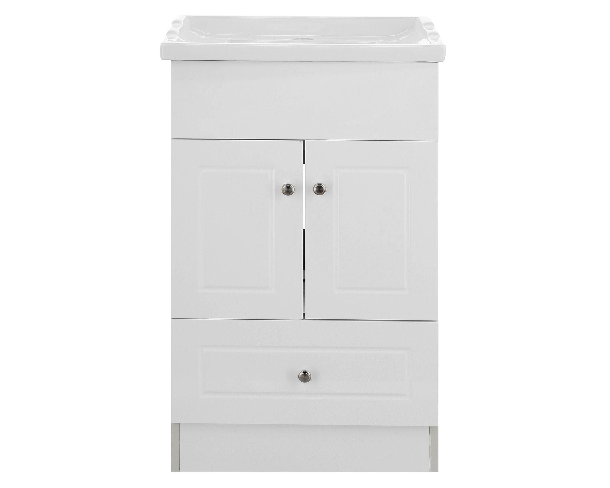 Mueble vanitorio 50 cm B-50-PH+F50 blanco Domsa-0