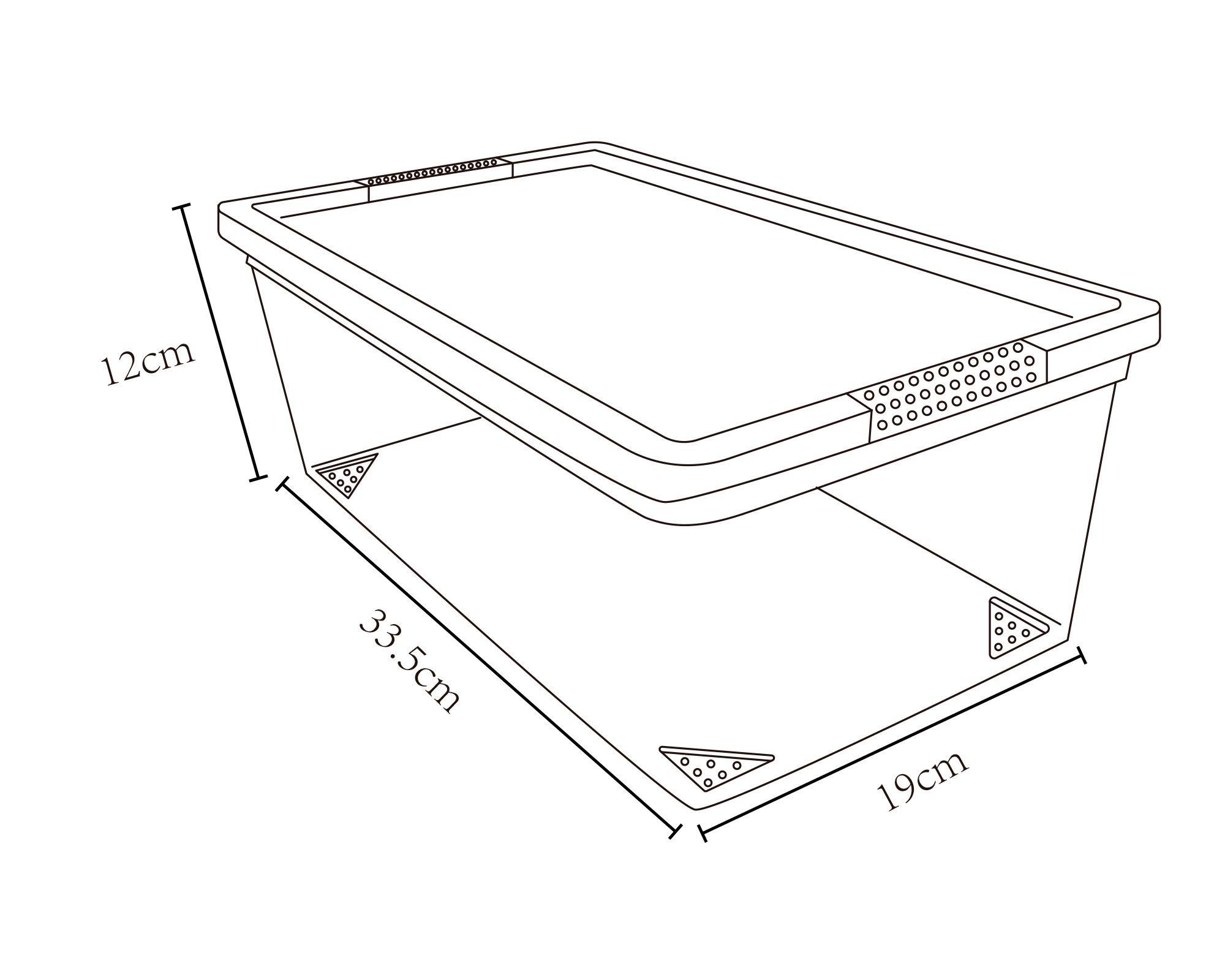 Caja organizadora plástico 6 lt-2