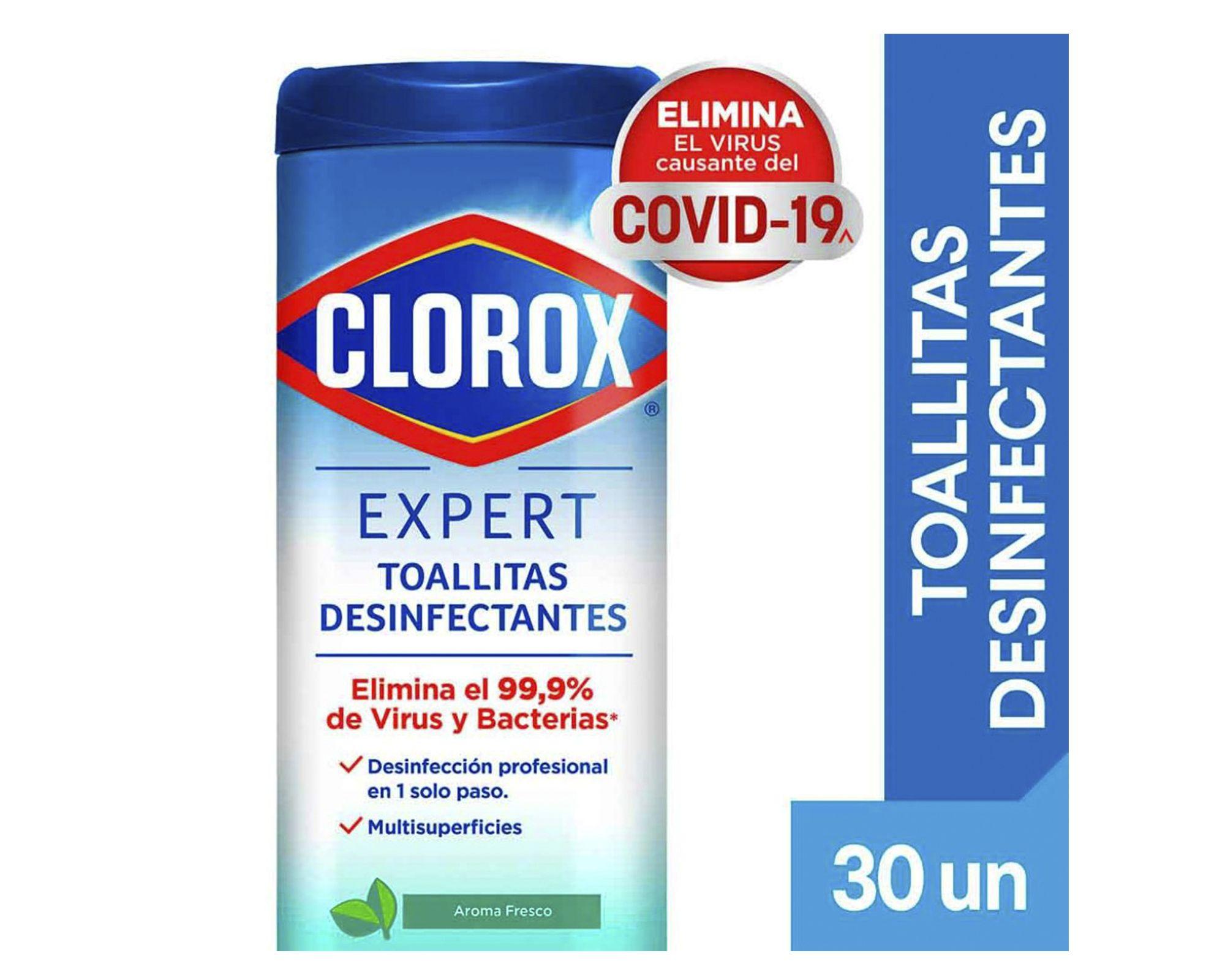 Toallas desinfectantes Fresh canister 30 unidades Clorox-0