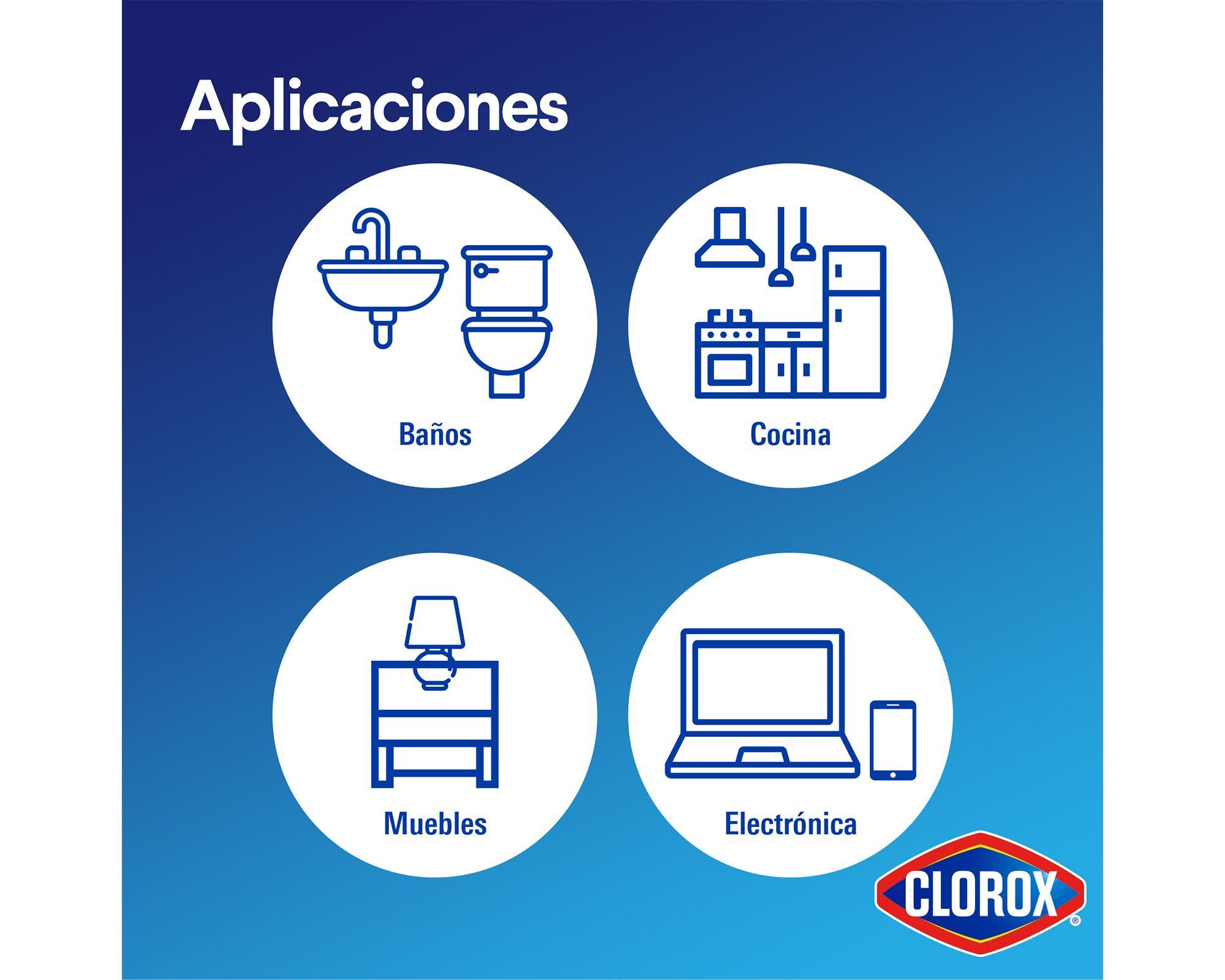 Toallas desinfectantes Fresh canister 30 unidades Clorox-4