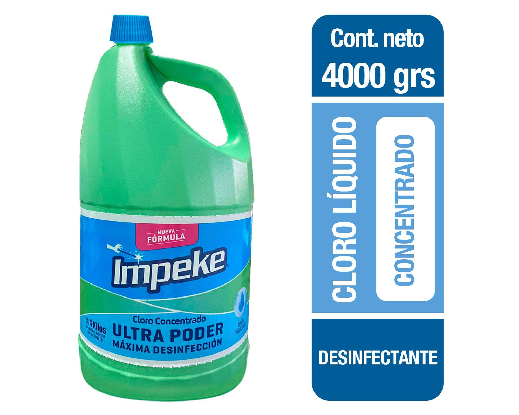 Cloro concentrado 4 kg Forte Impeke-0